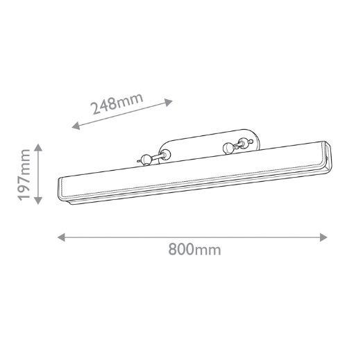 Valise Large Picture Light