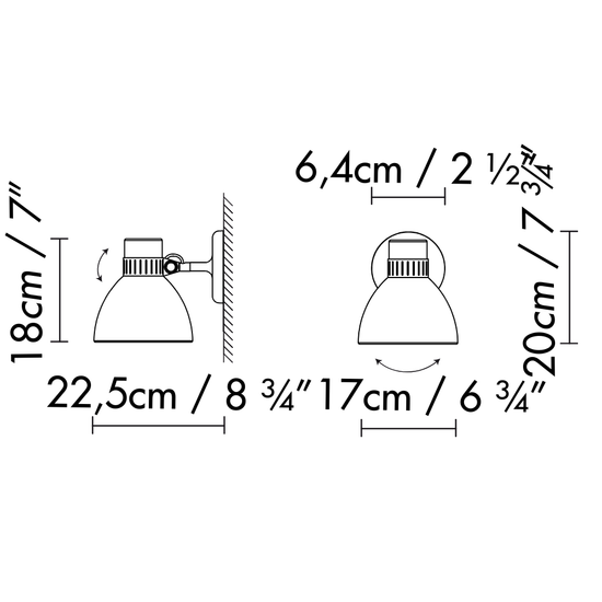 Blux System Wall Light