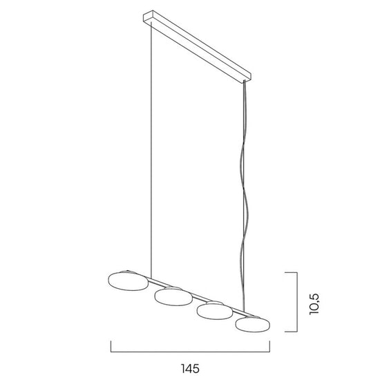 Lounge Four Pendant Light