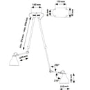 N°302 Double Ceiling Light