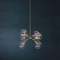 Ora 6 Compact Chandelier Pendant Light