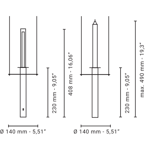 Candlelight Pendant Light