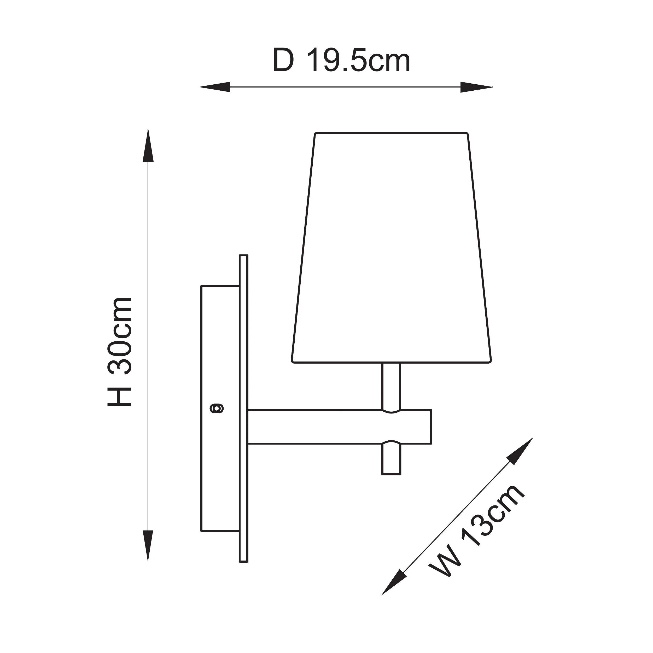 Marceline Linear Marble Wall Light