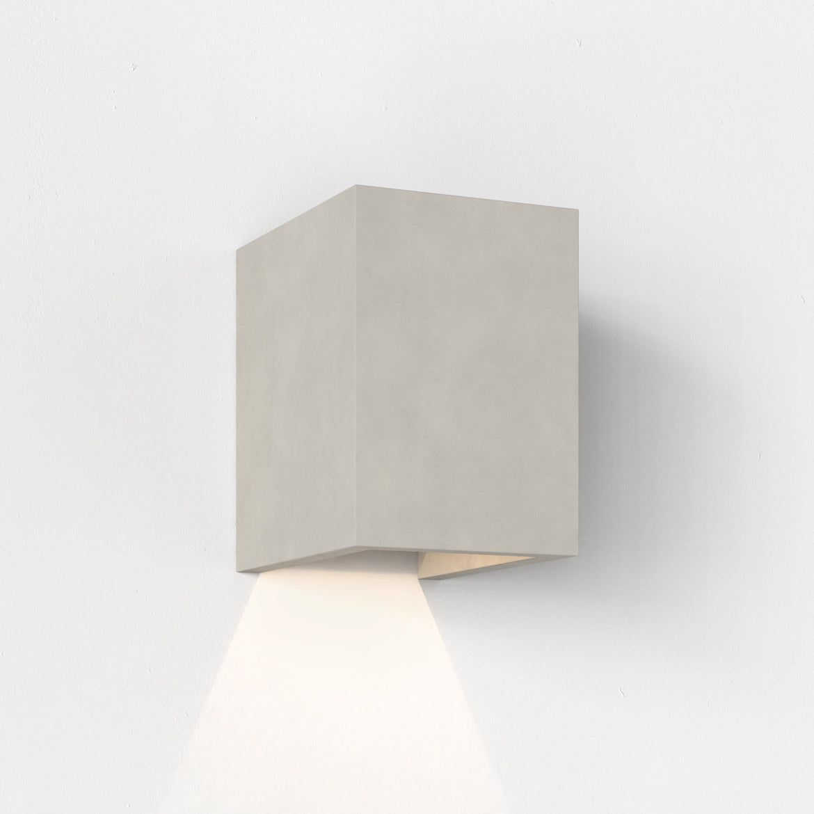 Astro Lighting Oslo 120 Concrete LED Wall Light | All Square Lighting