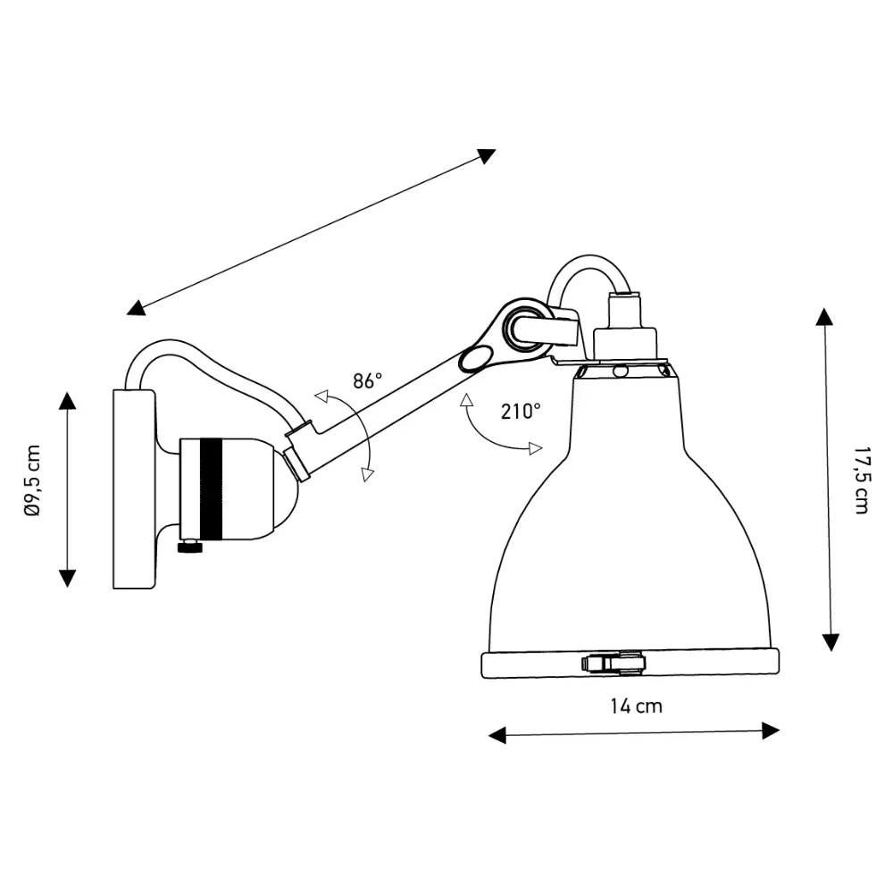 N°304 Bathroom Wall Light