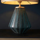 Seren Aqua Glass Table Lamp