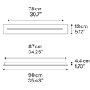 Lodes Linear Track Canopy System | All Square Lighting