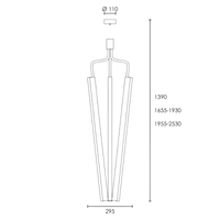 RUBN Angel 3 1000 Pendant Light | All Square Lighting