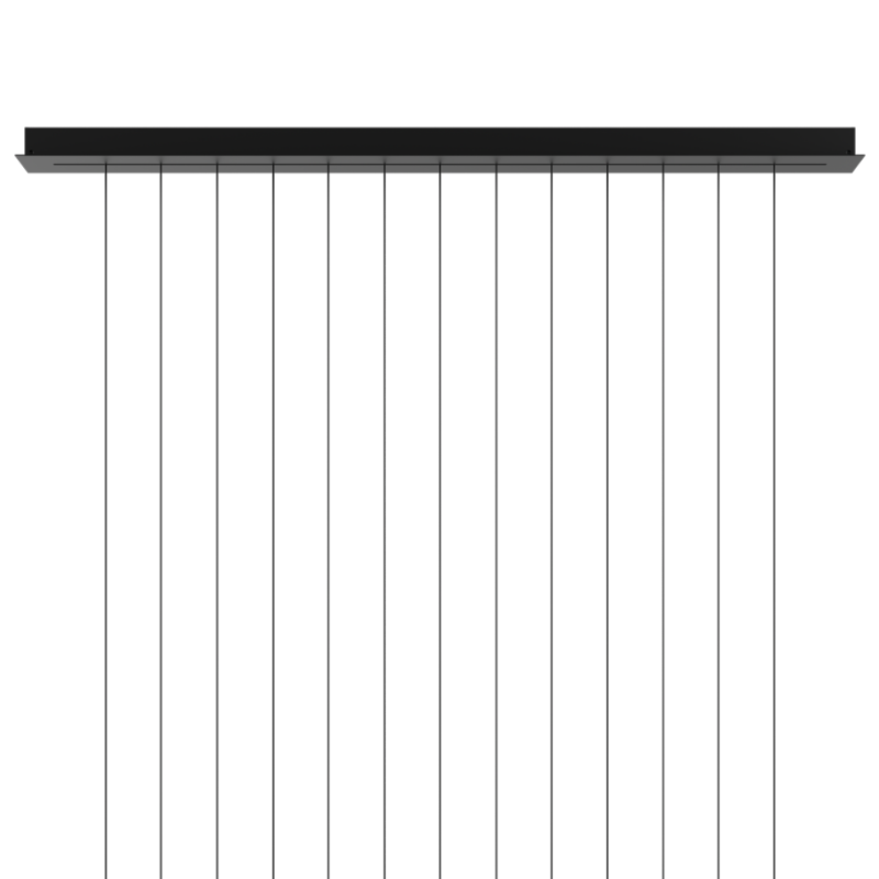 Lodes Linear Track Canopy System | All Square Lighting
