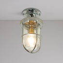 Original BTC Miniature Ship’s Well Glass 7204 Ceiling Light | All Square Lighting