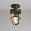 Original BTC Miniature Ship’s Well Glass 7204 Ceiling Light | All Square Lighting