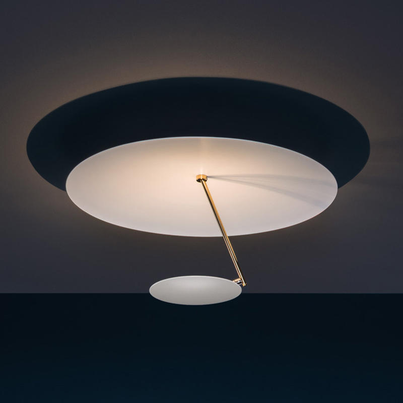 Catellani & Smith Lederam Ceiling Light | All Square Lighting