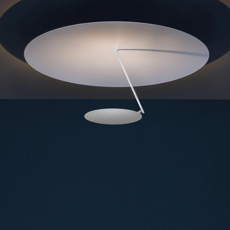 Catellani & Smith Lederam Ceiling Light | All Square Lighting