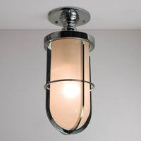 Original BTC Ship’s Well Glass 7204 Ceiling Light | All Square Lighting