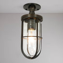 Original BTC Ship’s Well Glass 7204 Ceiling Light | All Square Lighting