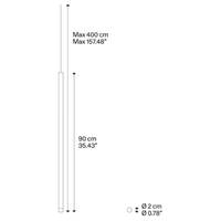 Lodes A-Tube Nano Large Pendant Light | All Square Lighting