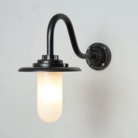 Original BTC Bracket 7677 Swan Neck Wall Light | All Square Lighting