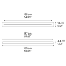 Lodes Linear Track Canopy System | All Square Lighting