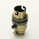 100% Light UK BC Switched Metal Lampholder | All Square Lighting