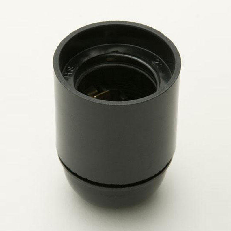 100% Light UK ES Smooth Plastic Lampholder | All Square Lighting