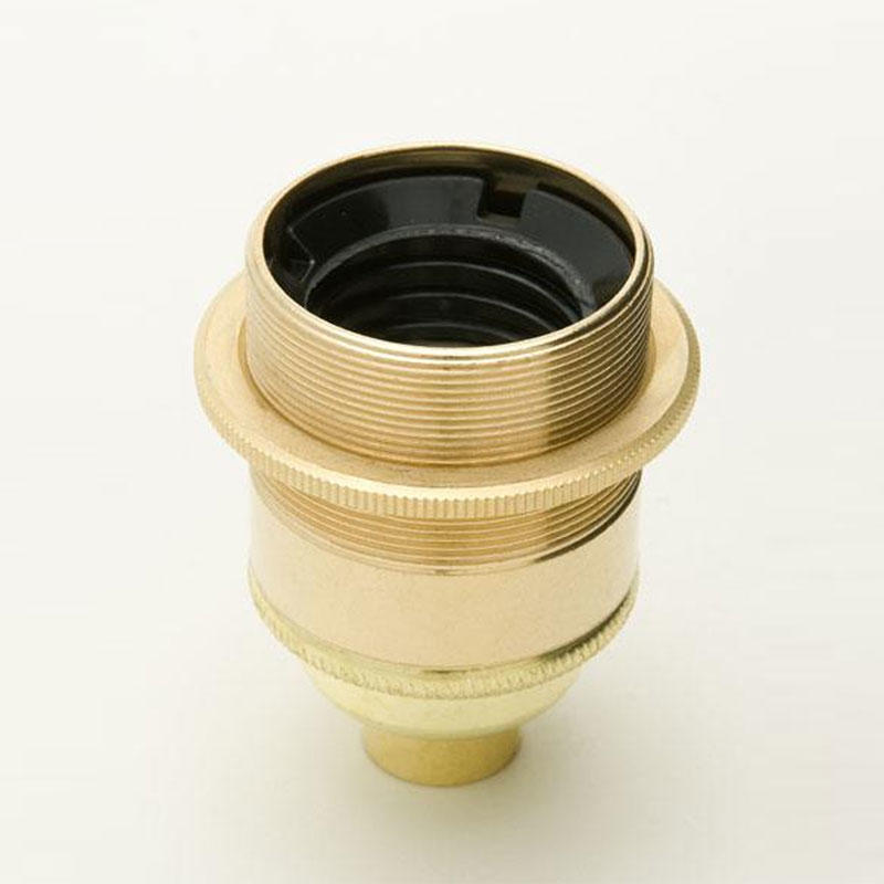 100% Light UK ES Threaded Metal Lampholder | All Square Lighting