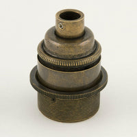 100% Light UK ES Threaded Metal Lampholder | All Square Lighting