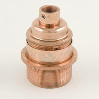 100% Light UK ES Threaded Metal Lampholder | All Square Lighting