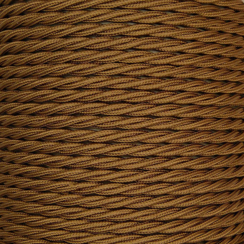 100% Light UK Twisted Braided Flex | All Square Lighting