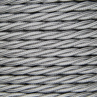 100% Light UK Twisted Braided Flex | All Square Lighting