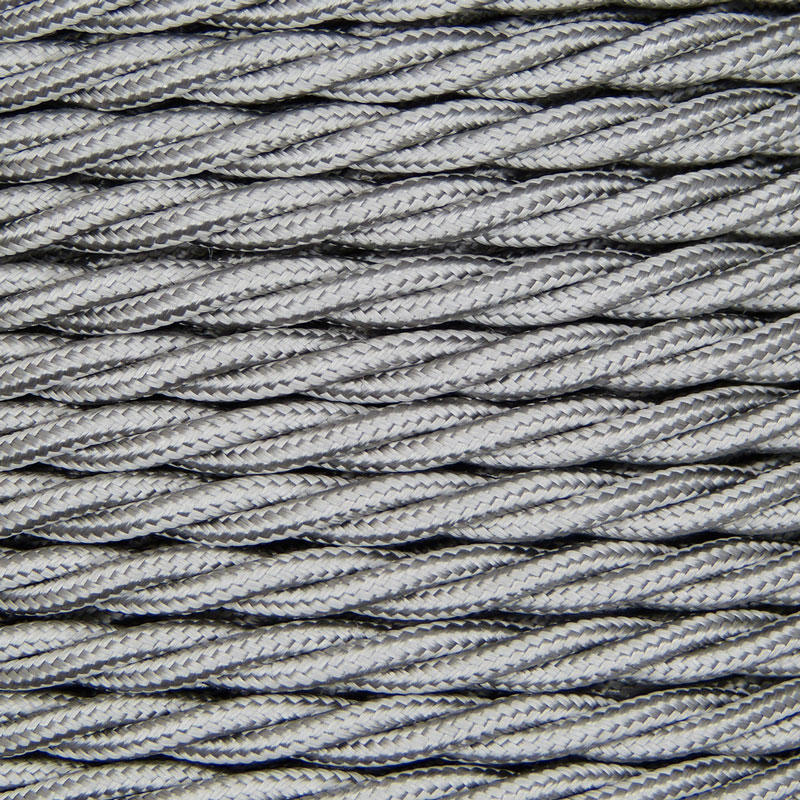 100% Light UK Twisted Braided Flex | All Square Lighting