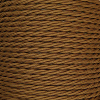100% Light UK Twisted Braided Flex | All Square Lighting