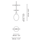 Glow 1 Ceiling Light