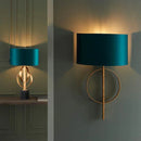 Hoop Leaf Wall Light