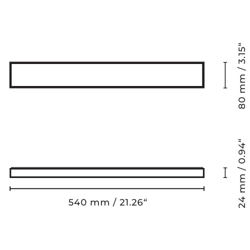 Sim Large 50 Wall Light