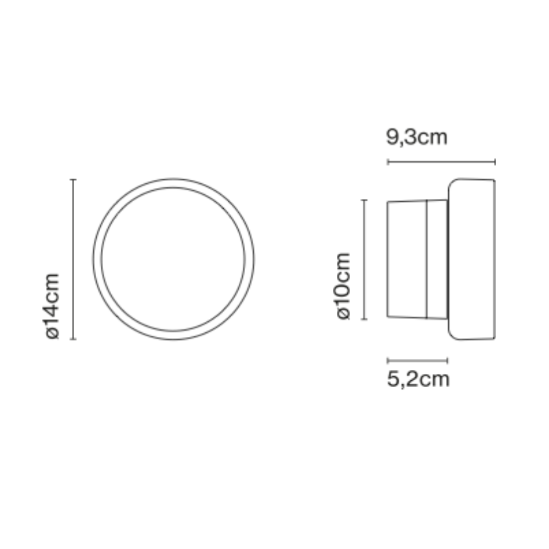 Roc Wall Light
