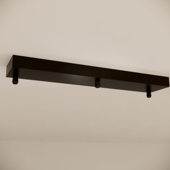 Pulo Rectangular 600 X3 Grip Ceiling Rose