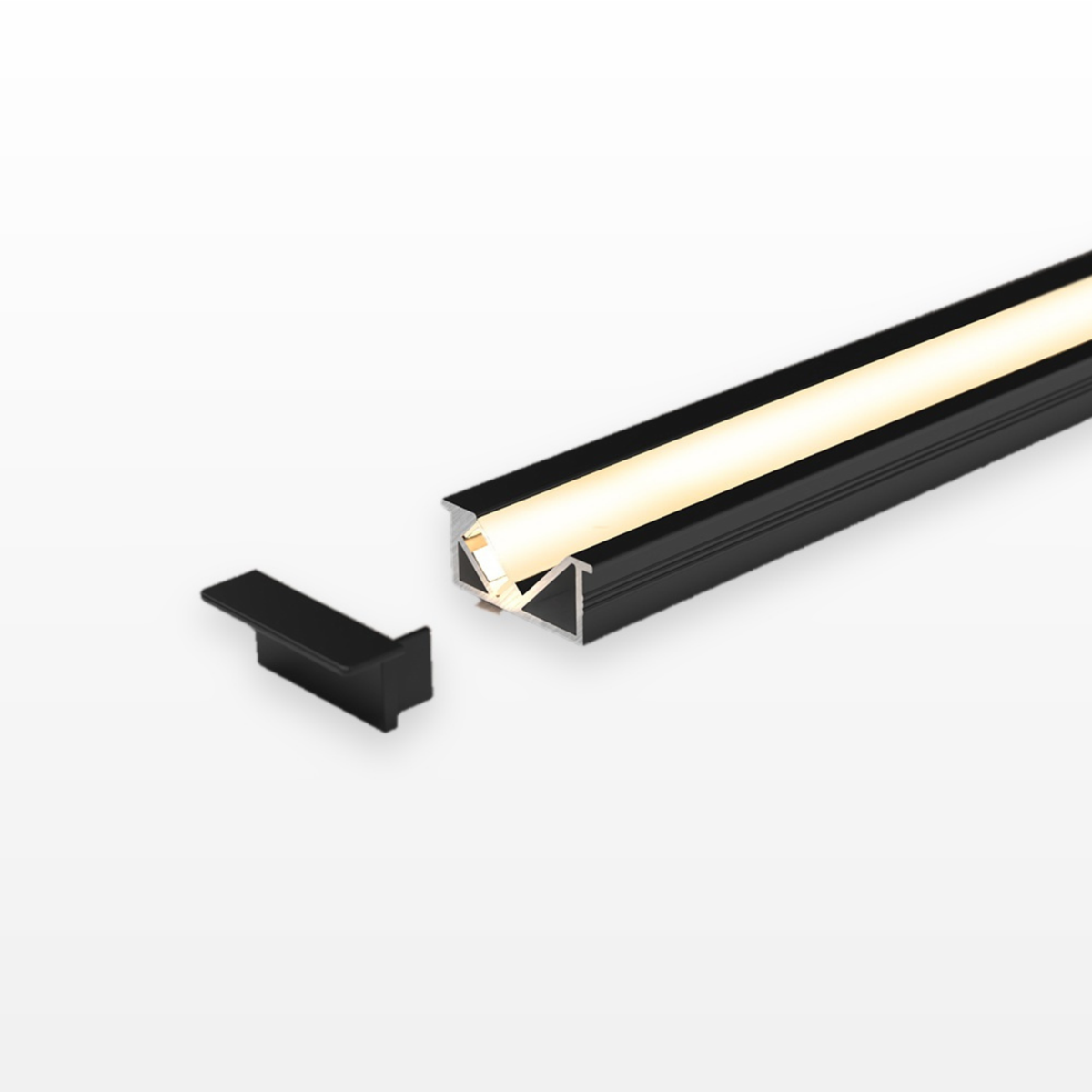 Micro Asymmetric Recessed LED Profile
