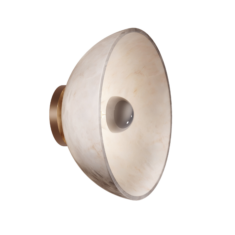 Apollo Alabaster Wall Light