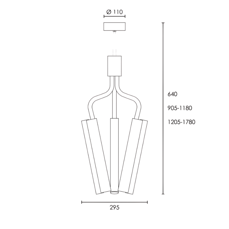Angel 3 300 Pendant Light