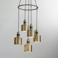 Bert Frank Riddle Cluster 5 Pendant Light | All Square Lighting