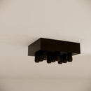 Pulo Square X9 Grip Ceiling Rose