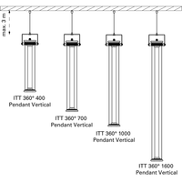 In The Tube 360° Vertical Pendant Light