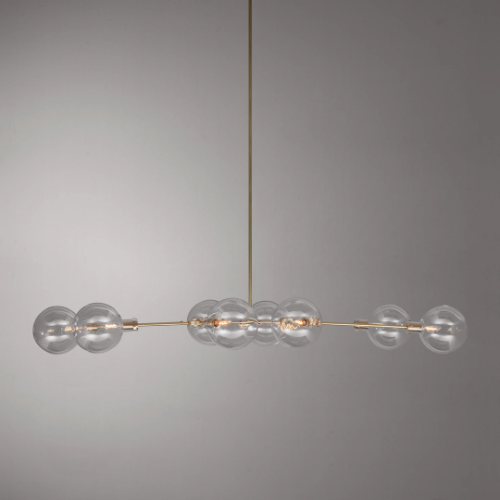 Ora 8 Asymmetrical Chandelier Pendant Light