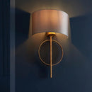Hoop Leaf Wall Light