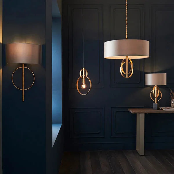 Hoop Leaf Wall Light