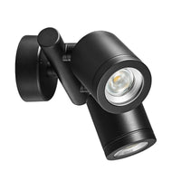 Hunza Twin Wall Spot GU10 Wall Light | All Square Lighting