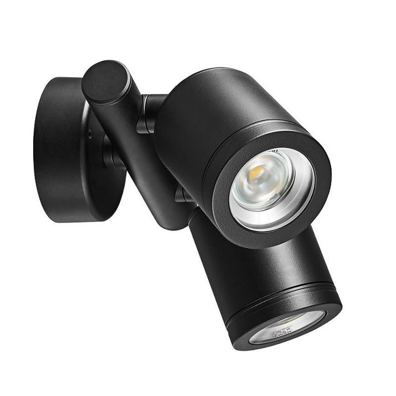 Hunza Twin Wall Spot GU10 Wall Light | All Square Lighting