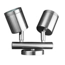 Hunza Twin Wall Spot GU10 Wall Light | All Square Lighting
