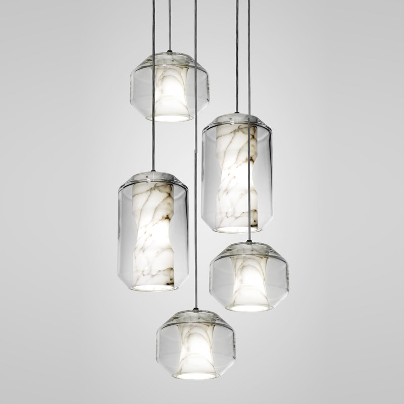 Lee Broom Chamber 5 Piece Pendant Light | All Square Lighting