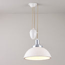 Original BTC Cosmo Dimple Rise & Fall Pendant Light | All Square Lighting